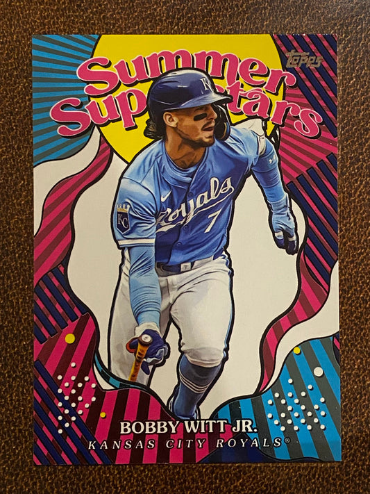 Bobby Witt Jr. - 2025 Topps Series 2 - Summer Superstars Insert - Royals