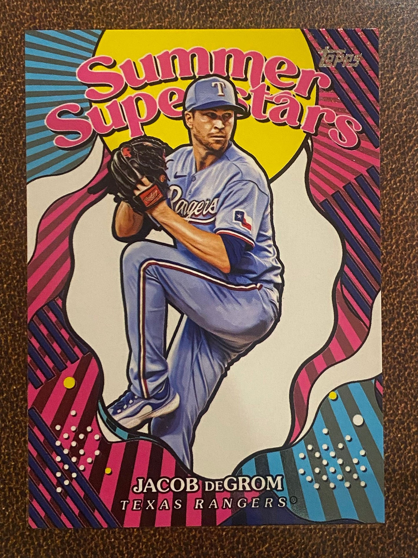Jacob DeGrom - 2025 Topps Series 2 - Summer Superstars - Rangers