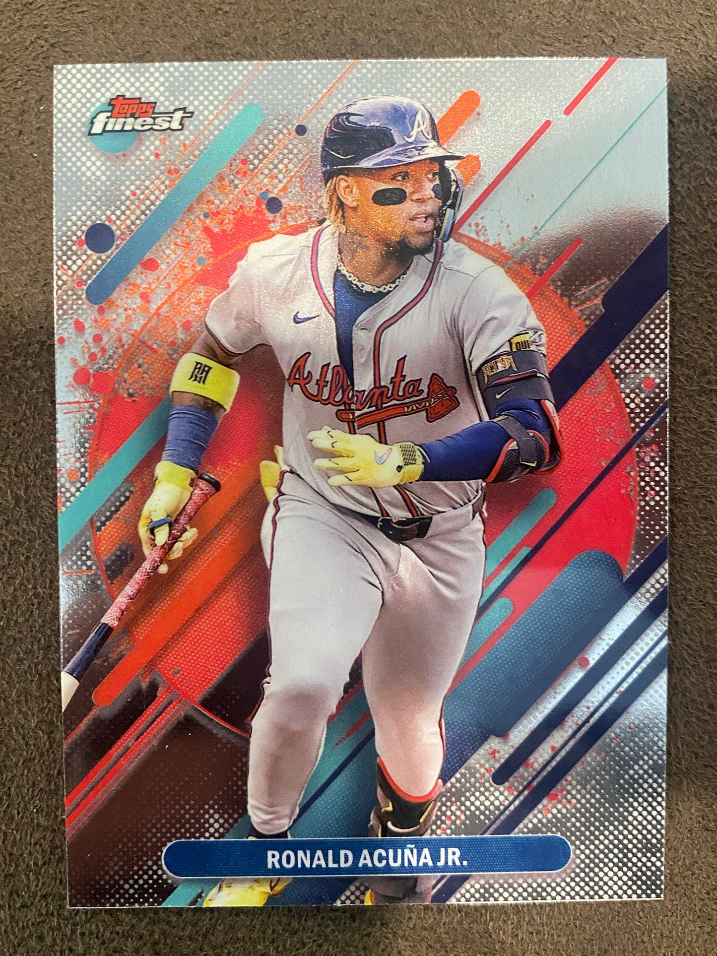 Ronald Acuna Jr. - 2025 Topps Finest - Rare - Braves