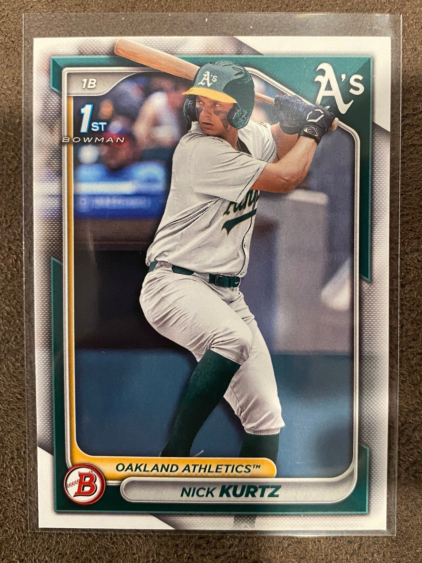 Nick Kurtz - 2024 Bowman Draft - 1st Paper - Athletics