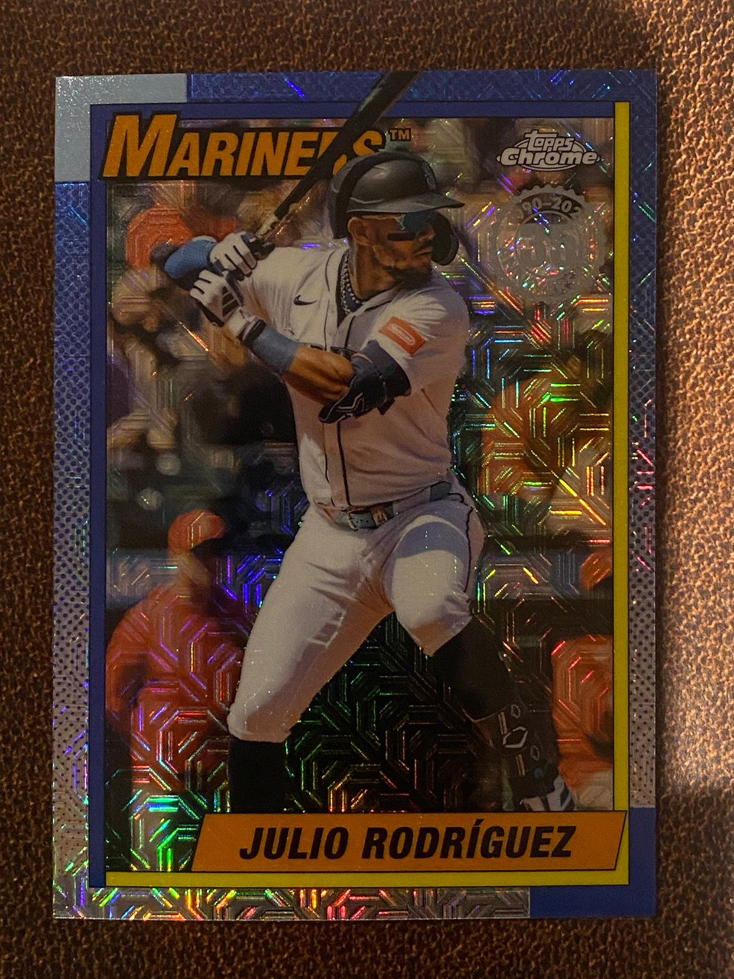 Julio Rodriguez - 2025 Topps Update - 1990 Mojo Refractor - Mariners