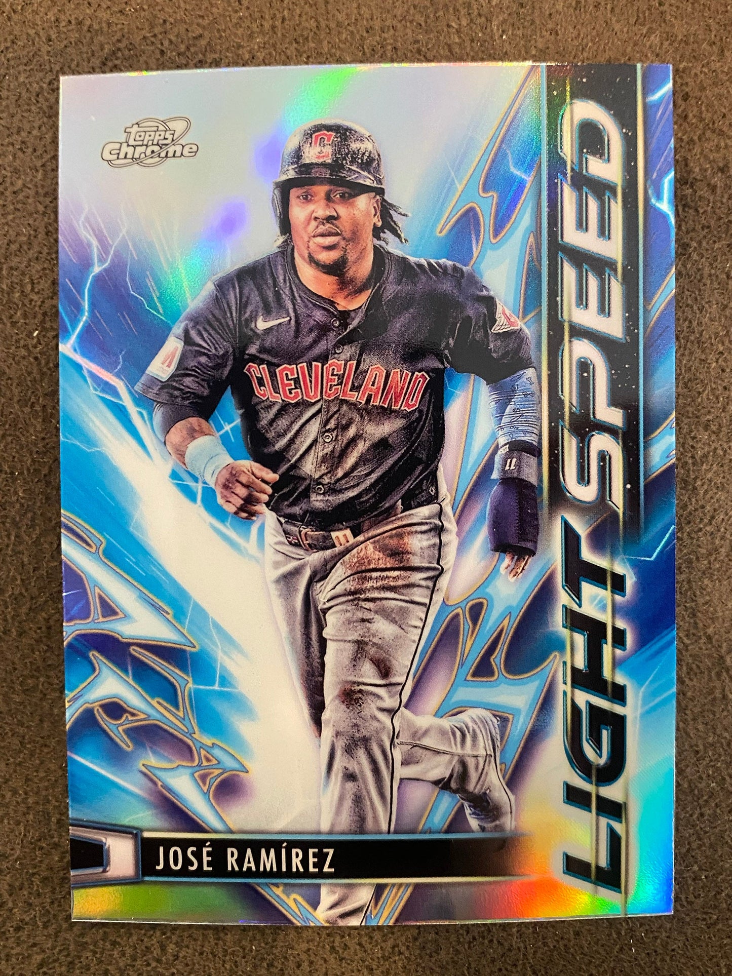 Jose Ramirez - 2025 Topps Chrome Cosmic - Light Speed Insert - Guardians