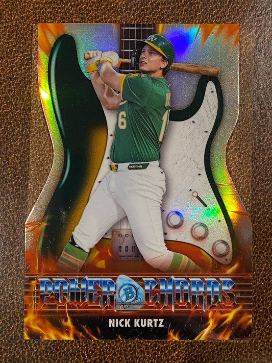 Nick Kurtz - 2026 Bowman - Power Chords Insert - Athletics