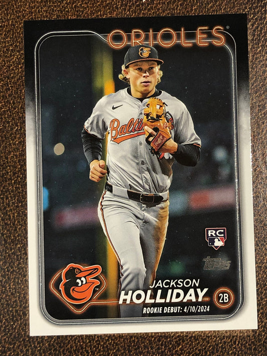 Jackson Holliday - 2024 Topps Update - Rookie Debut Base - Orioles