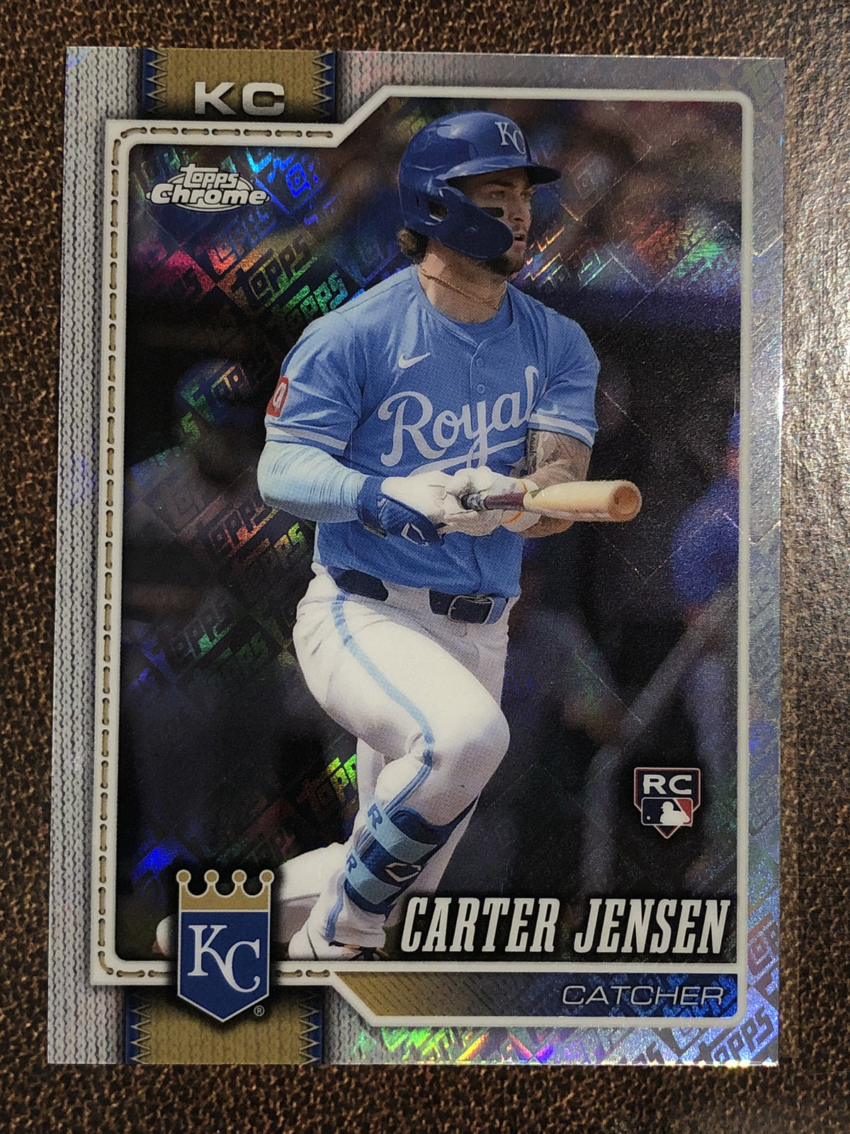 Carter Jensen - 2026 Topps Chrome - Fanatics Topps Foil - Royals