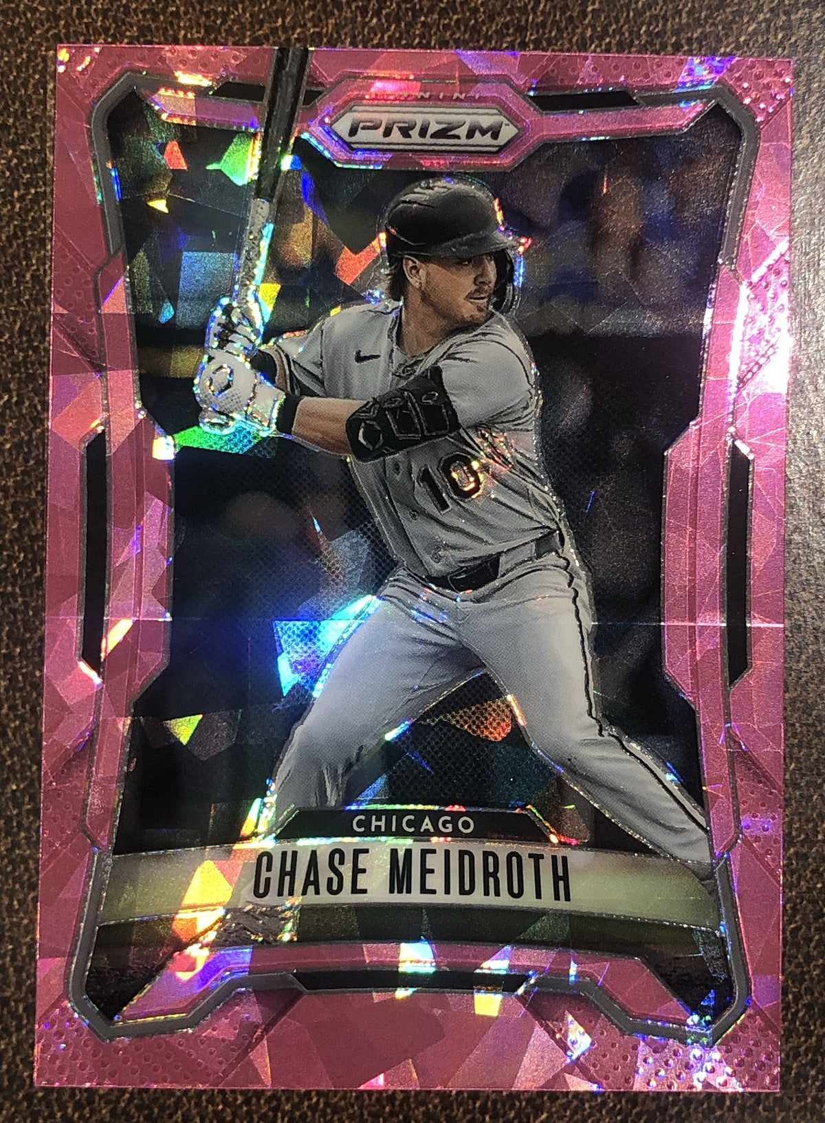 Chase Meidroth - 2026 Panini Prizm - Pink Ice - White Sox