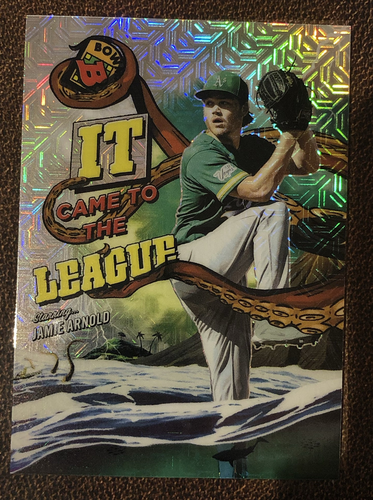 Jamie Arnold - 2026 Bowman Chrome -  IT Came to the League MOJO - Athletics