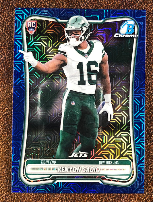 Kenyon Sadiq - 2026 Bowman - BLUE MOJO /150 - Jets