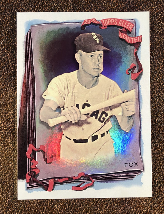 Nellie Fox - 2026 Topps Allen & Ginter - Silver Portrait Foil - White Sox