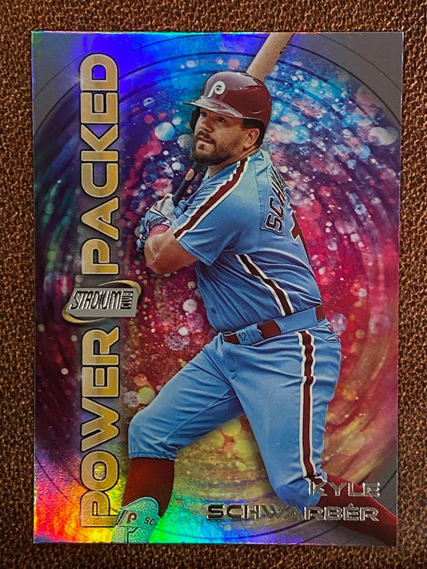 Kyle Schwarber - 2024 Topps Stadium Club - Power Packed - Phillies