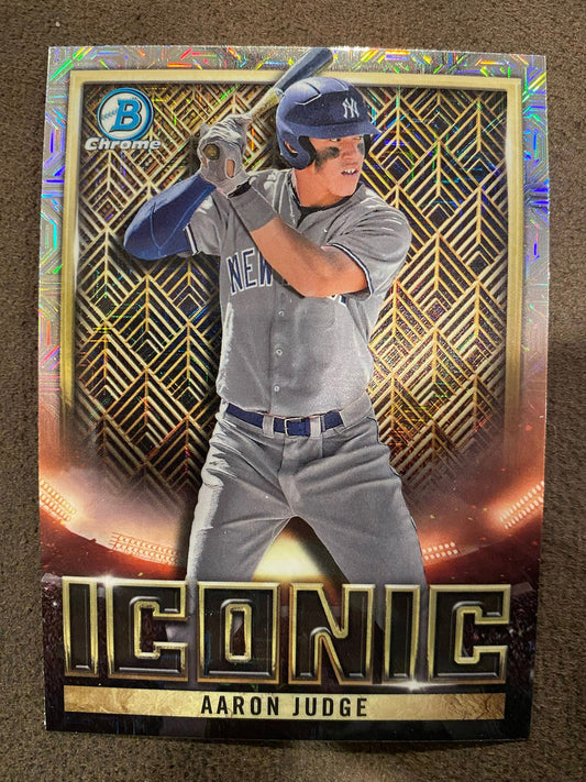 Aaron Judge - 2023 Bowman Chrome - Iconic Mojo Refractor - Yankees