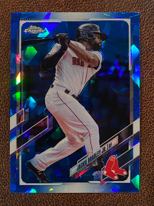 Jackie Bradley Jr. - 2021 Topps Chrome Sapphire - Sapphire - Red Sox