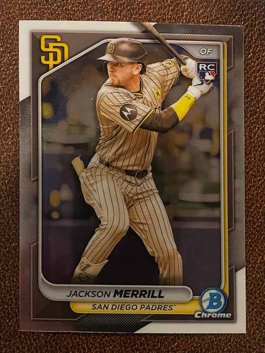 Jackson Merrill - 2024 Bowman Chrome - Base Rookie - Padres