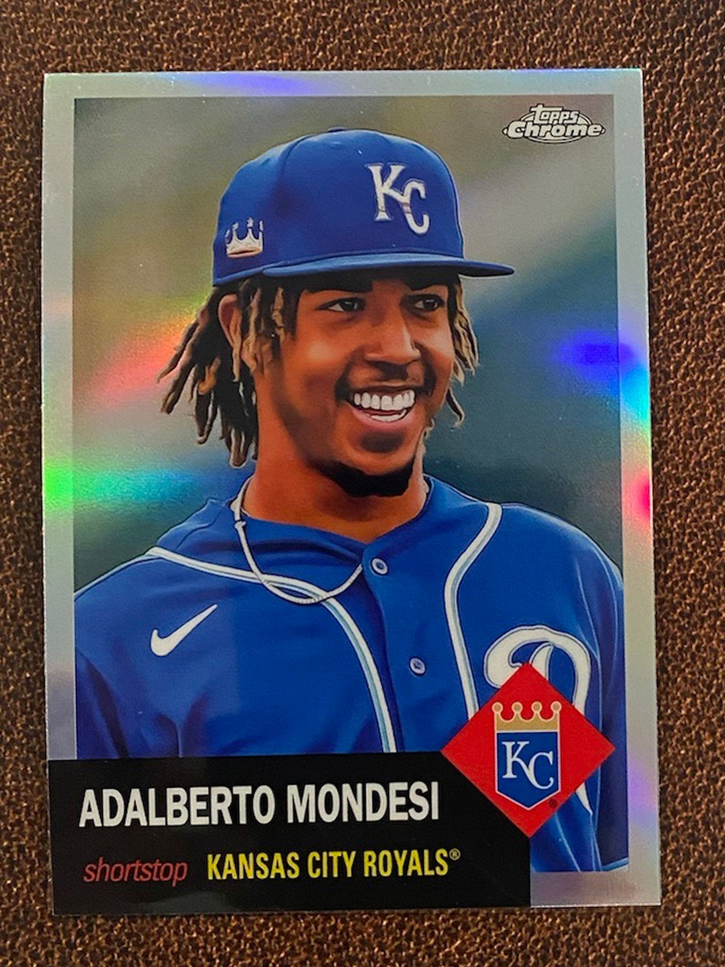 Adalberto Mondesi - 2022 Topps Chrome Platinum Anniversary - Refractor - Royals