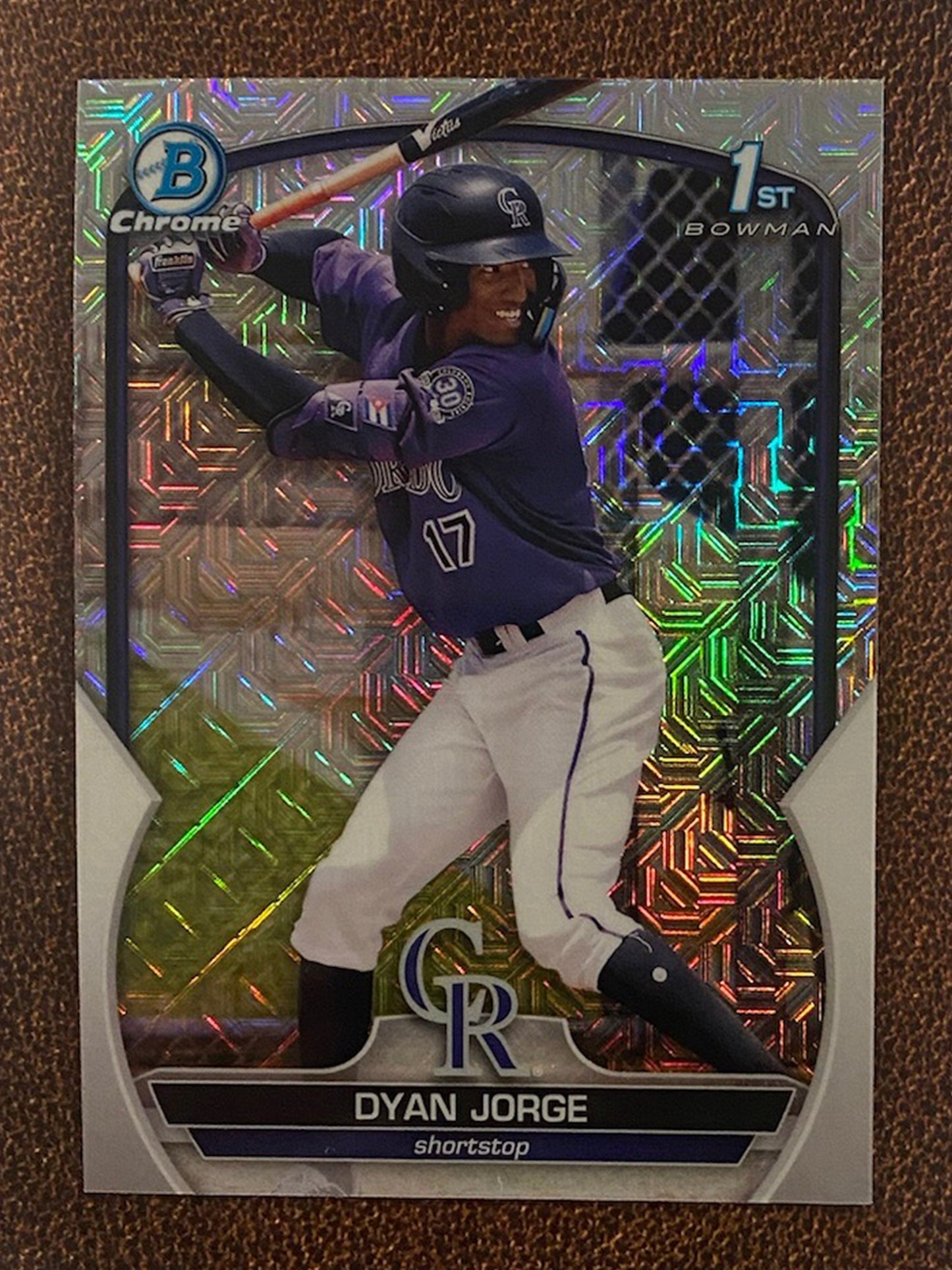 Dyan Jorge - 2023 Bowman - Mega Box Mojo Refractor - Rockies