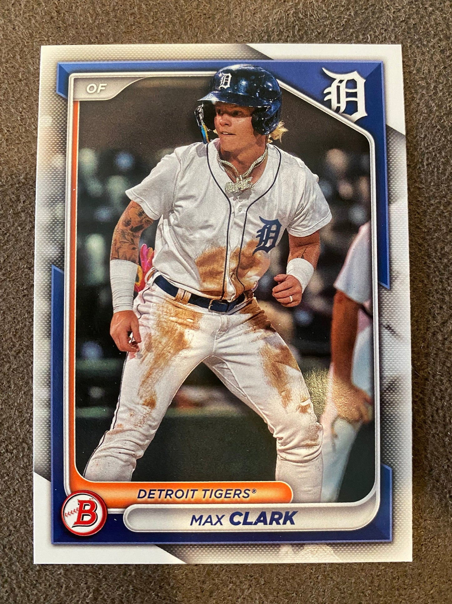 Max Clark - 2024 Bowman - Paper prospect - Tigers