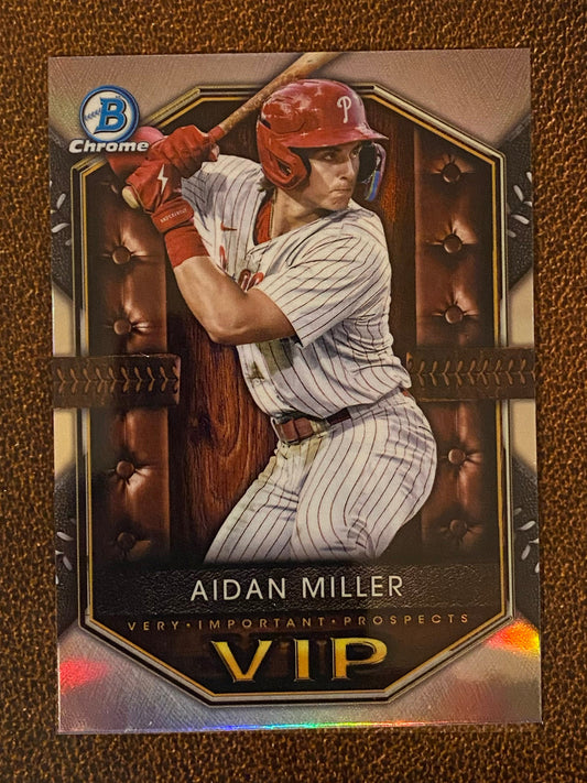 Aidan Miller - 2025 Bowman - Very Important Prospects - Phillies