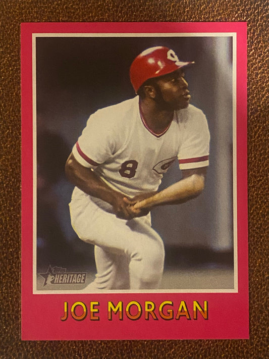 Joe Morgan - 2024 Topps Heritage - 1975 Baseball Sensations - Reds