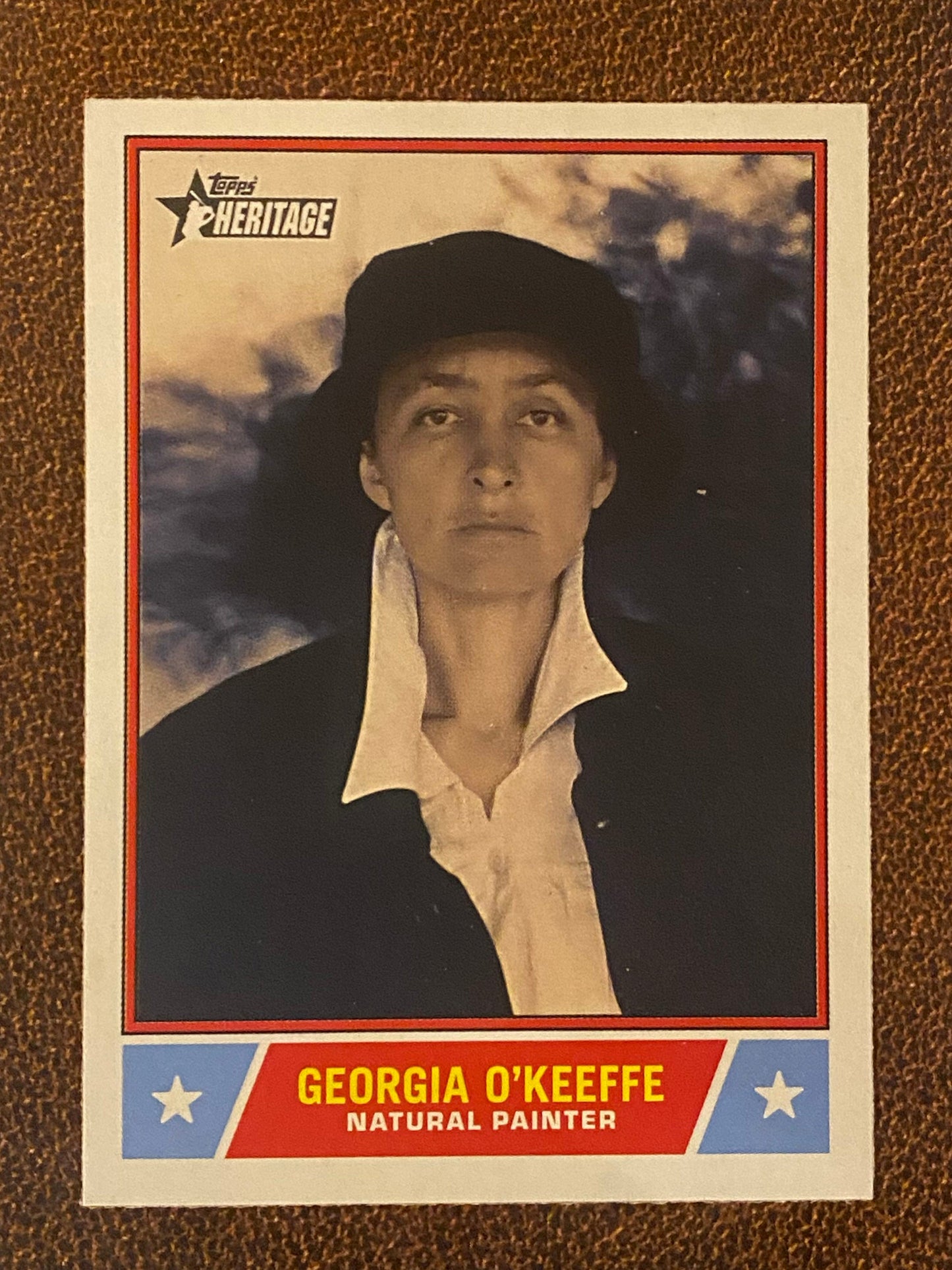 Georgia O'Keeffe - 2025 Topps Heritage - Notable Americans (NS-45)