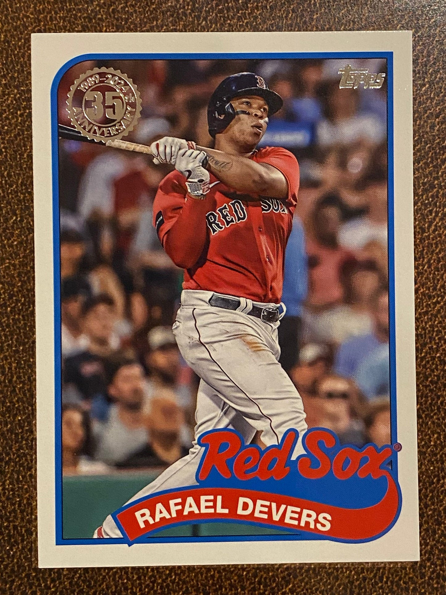 Rafael Devers - 2024 Topps Series1 - 1989 Inserts - Red Sox