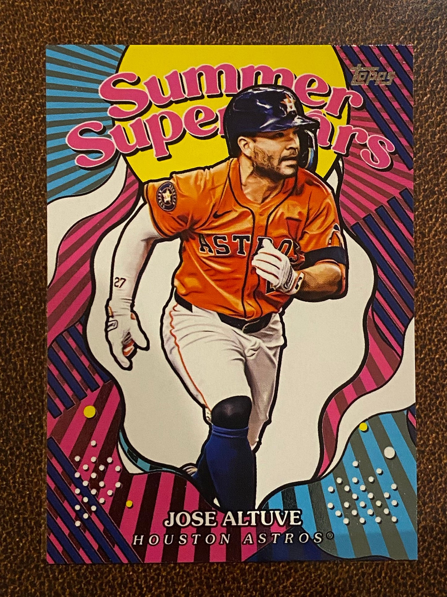 Jose Altuve - 2025 Topps Series 2 - Summer Superstars Insert - Astros