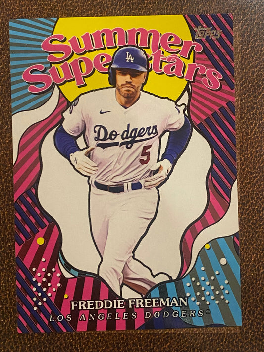 Freddie Freeman - 2025 Topps Series 2 - Summer Superstars - Dodgers