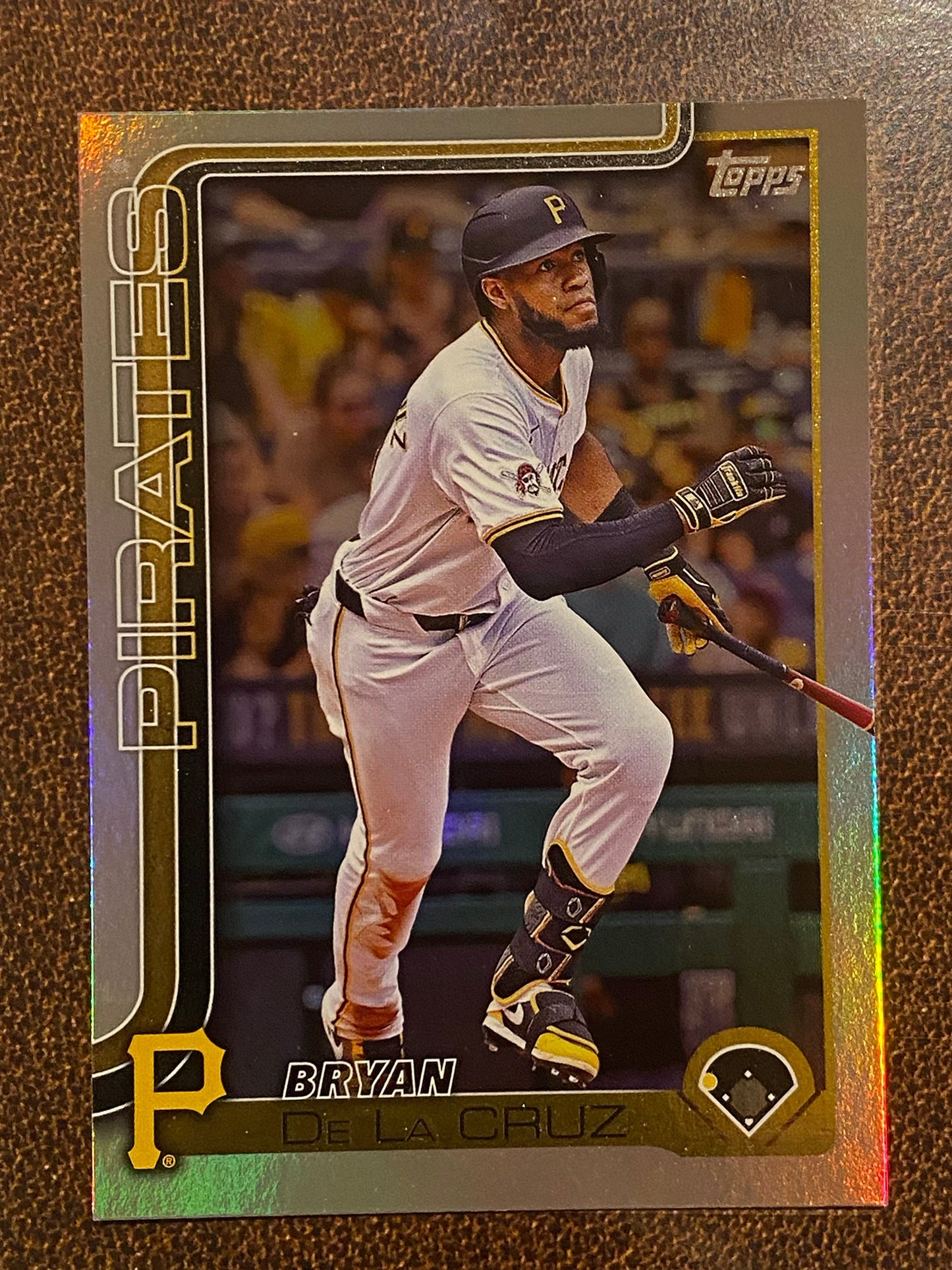 Bryan De La Cruz - 2025 Topps Series 1 - Rainbow Foil - Pirates