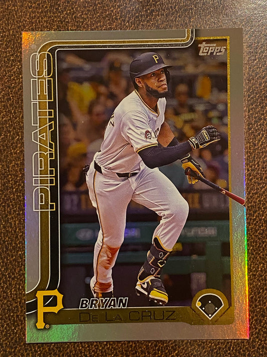 Bryan De La Cruz - 2025 Topps Series 1 - Rainbow Foil - Pirates
