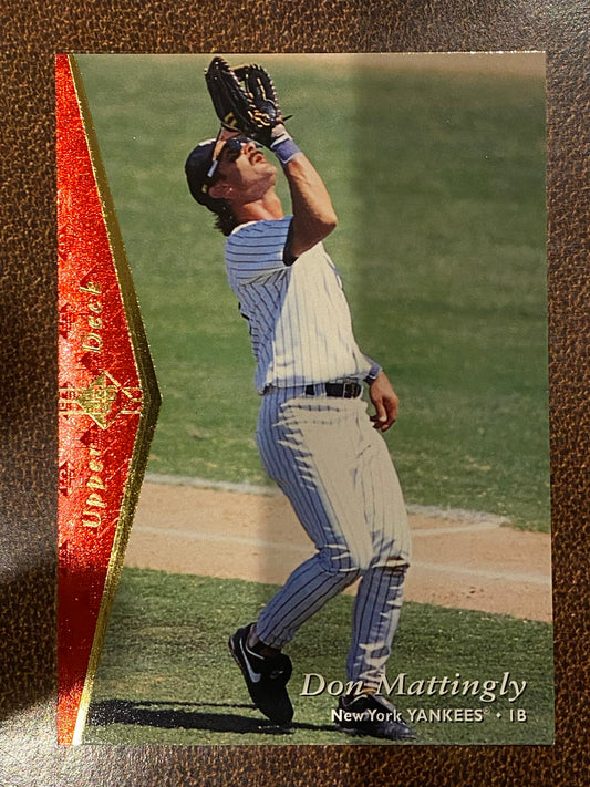Don Mattingly - 1995 Upper Deck SP - Base - Yankees
