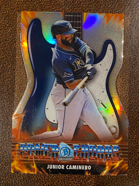 Junior Caminero - 2026 Bowman - Power Chords Insert - Rays