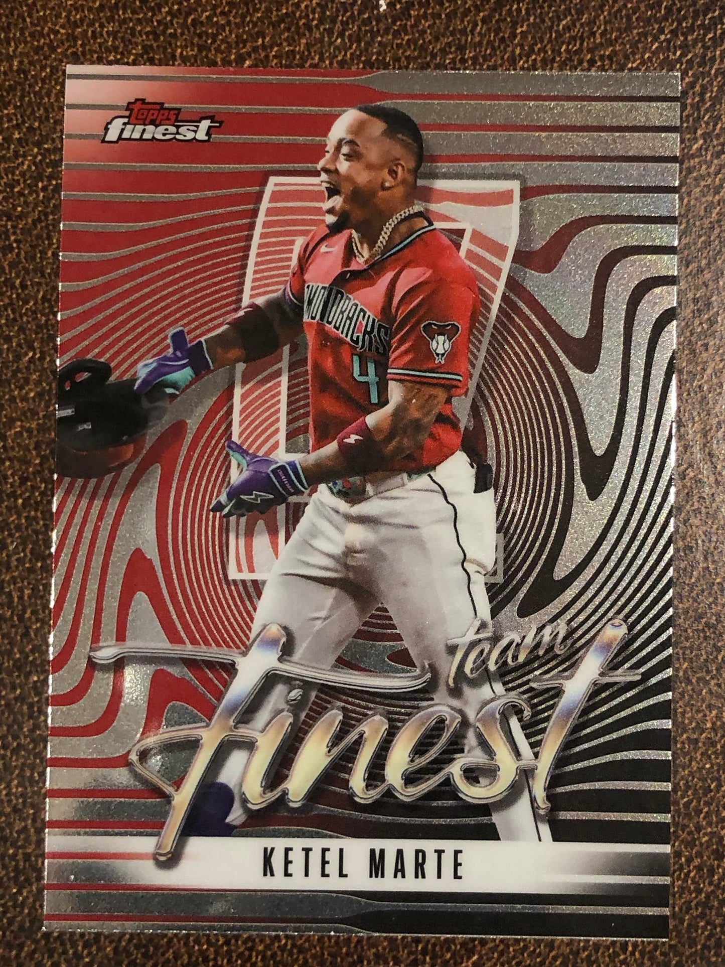 Ketel Marte - 2026 Topps Finest - Team Finest - Diamondbacks