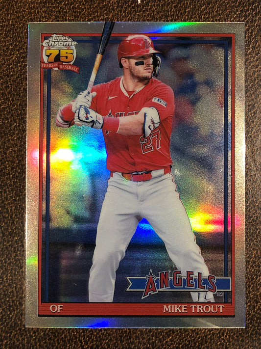 Mike Trout - 2026 Topps Chrome - 1991 Insert - Angels