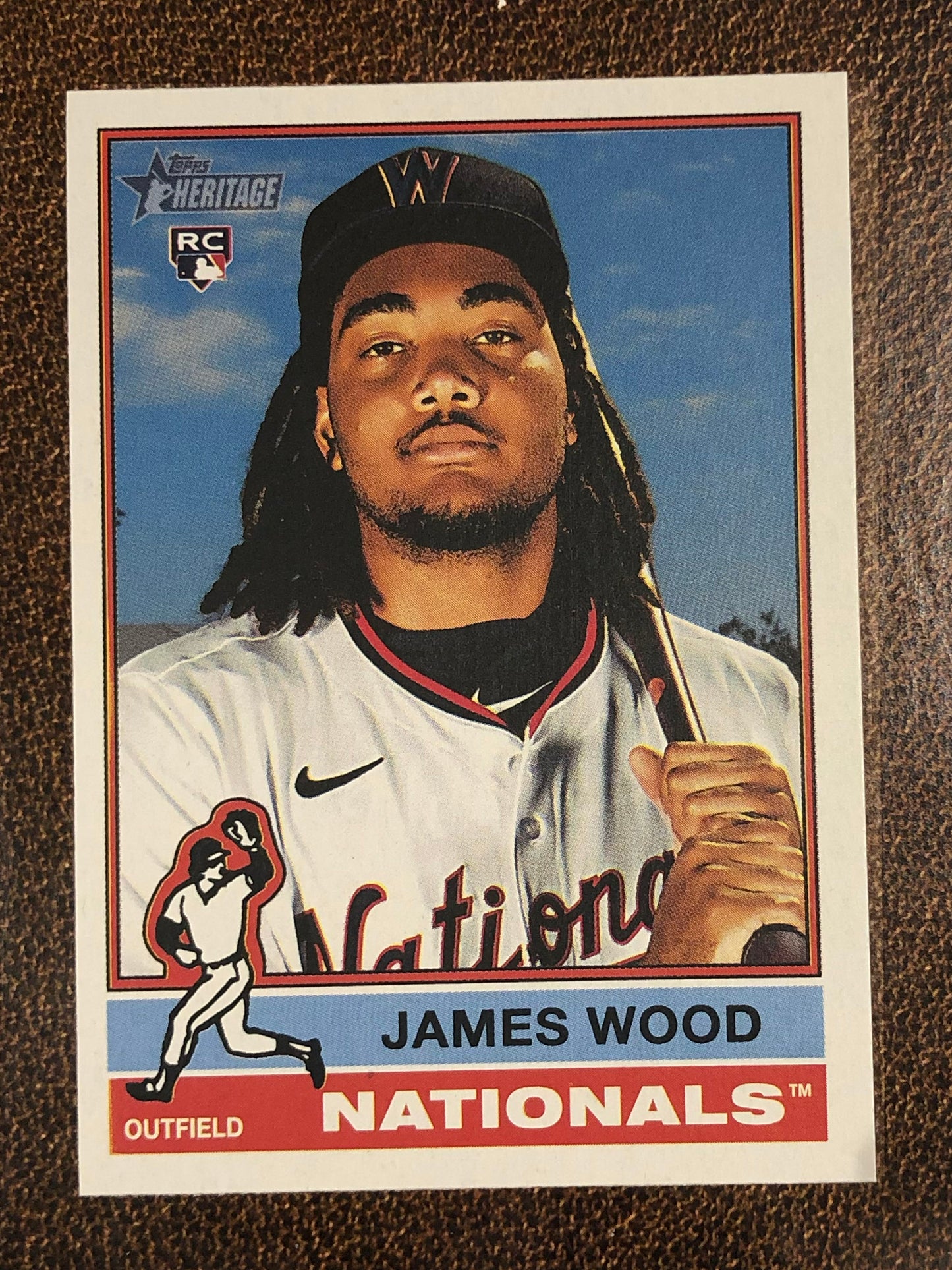 James Wood - 2025 Topps Heritage - Base - Nationals