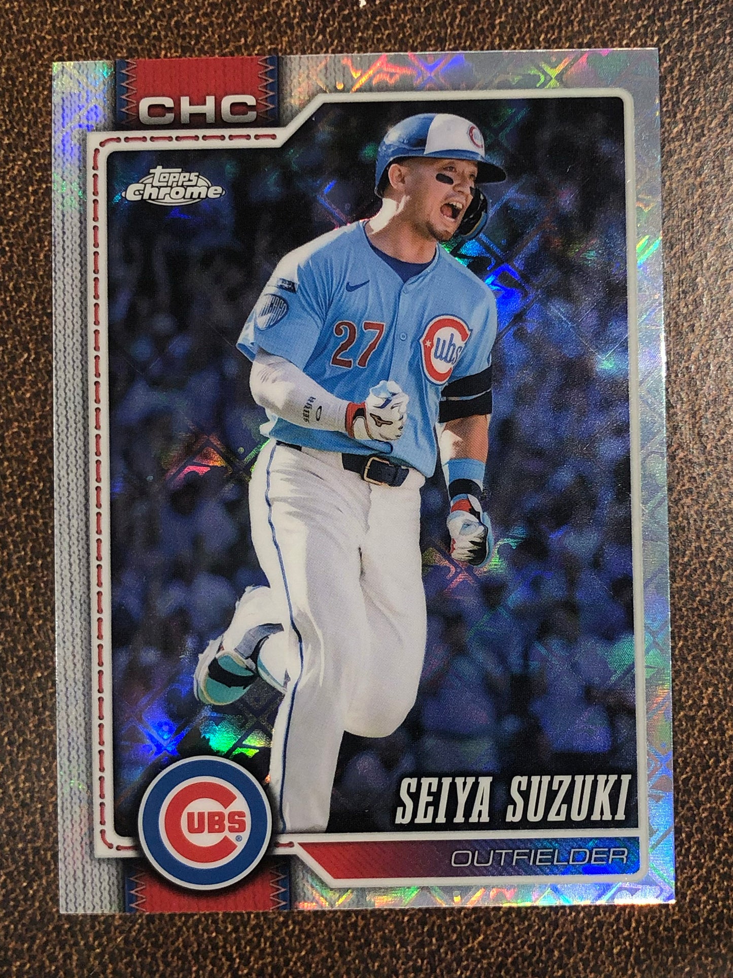 Seiya Suzuki - 2026 Topps Chrome Logofractor - Base Logofractor - Cubs