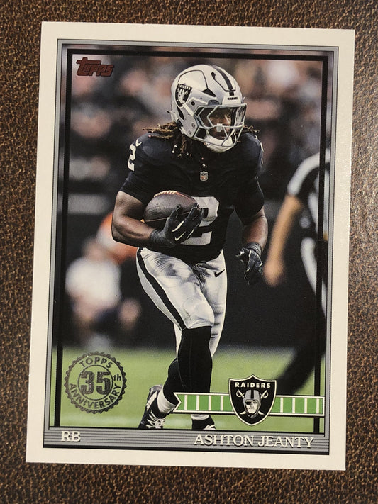 Ashton Jeanty - 2026 Topps Flagship - 1991 Insert - Raiders