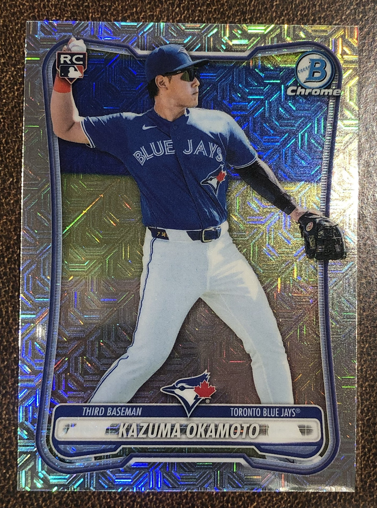 Kazuma Okamoto - 2026 Bowman Chrome - Rookie MOJO - Blue Jays