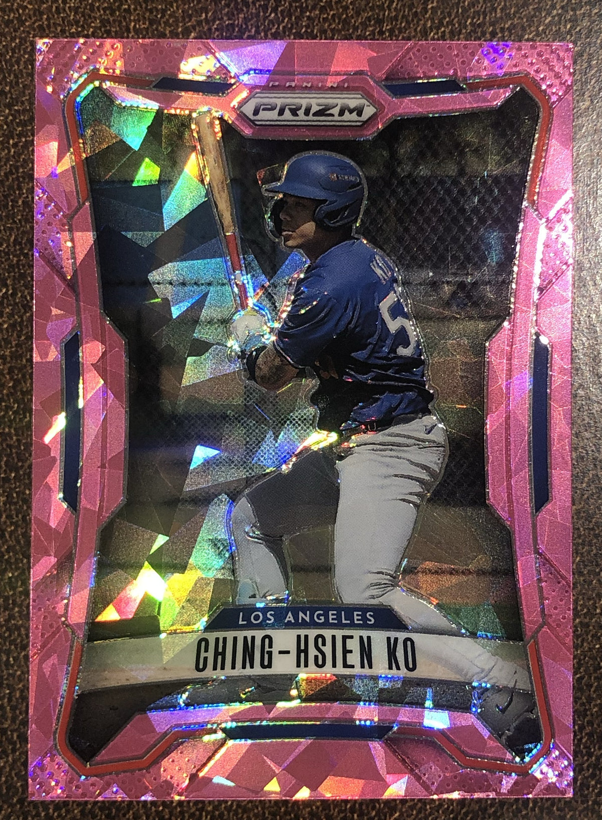 Ching Hsien Ko - 2026 Panini Prizm - Pink Ice - Dodgers