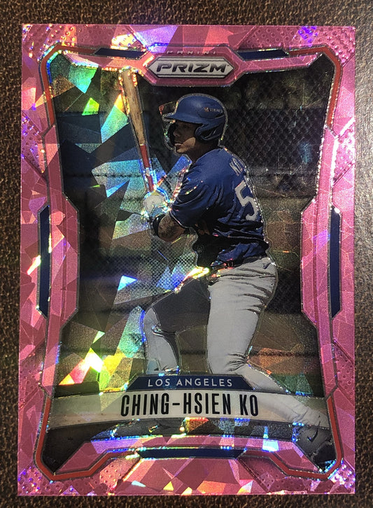 Ching Hsien Ko - 2026 Panini Prizm - Pink Ice - Dodgers
