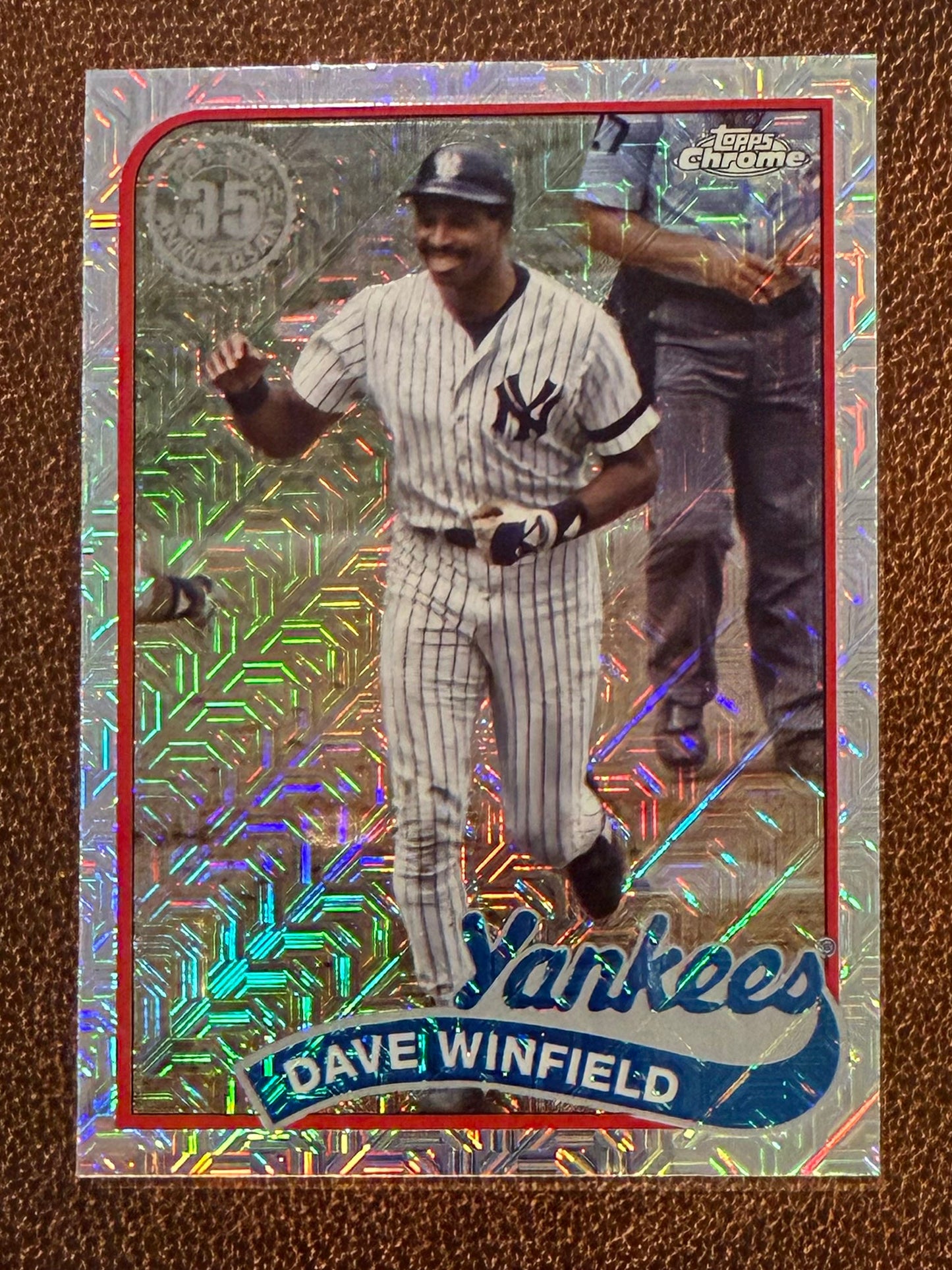 Dave Winfield - 2024 Topps Update - Silver Pack Mojo Refractor - Yankees