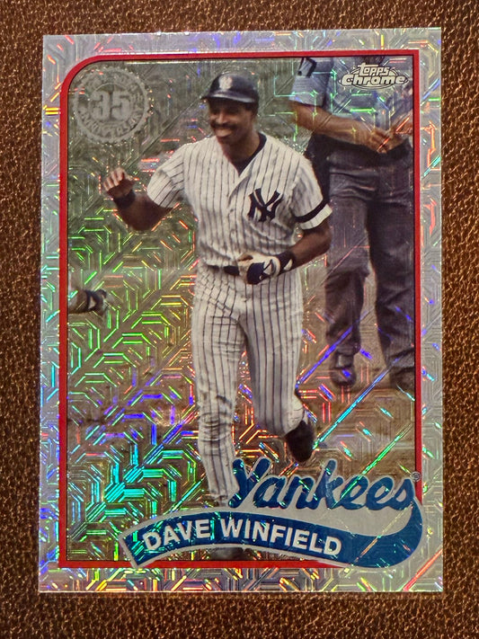 Dave Winfield - 2024 Topps Update - Silver Pack Mojo Refractor - Yankees