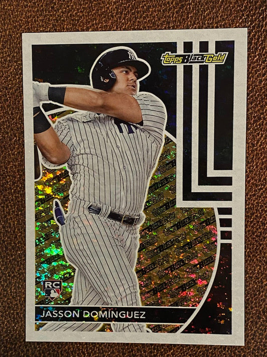 Jasson Dominguez - 2024 Topps Update - Black Gold - Yankees