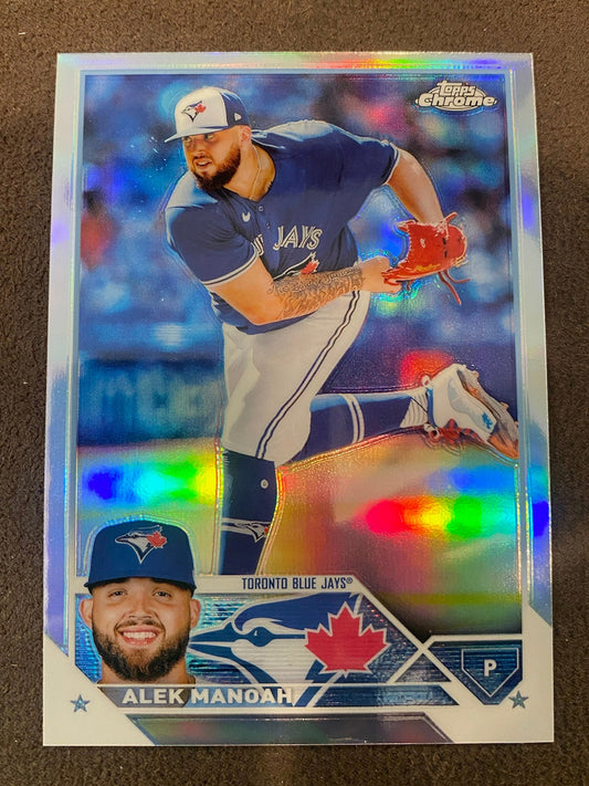 Alek Manoah - 2023 Topps Chrome - Refractors - Blue Jays