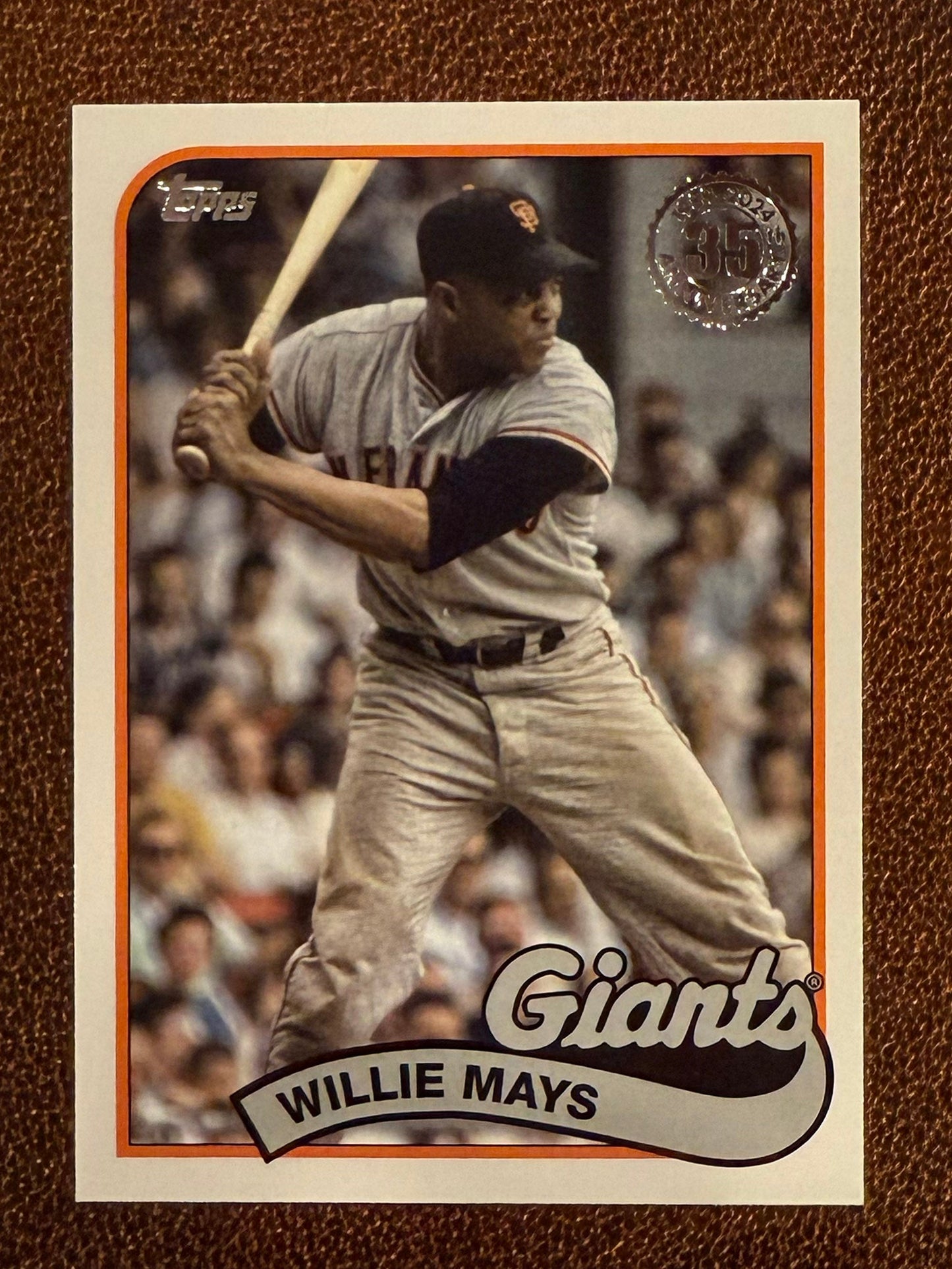 Willie Mays - 2024 Topps Series 1 - 1989 Insert - Giants