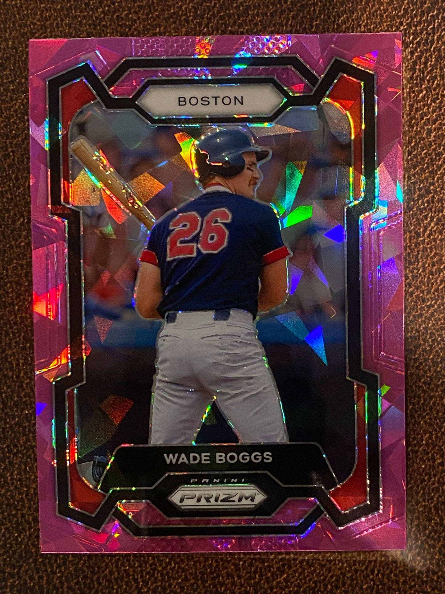 Wade Boggs - 2024 Panini Prizm - Pink Ice - Red Sox