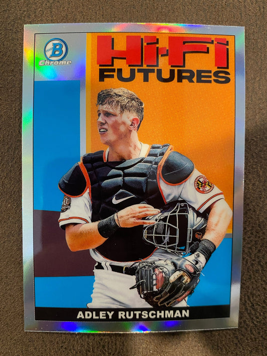 Adley Rutschman - 2022 Bowman - HI-Fi Futures Refractor - Orioles