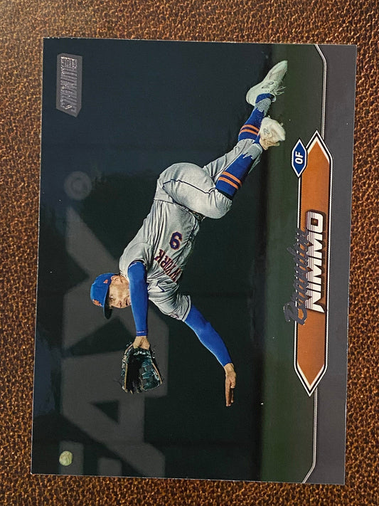 Brandon Nimmo - 2024 Topps Stadium Club - Black Foil - Mets