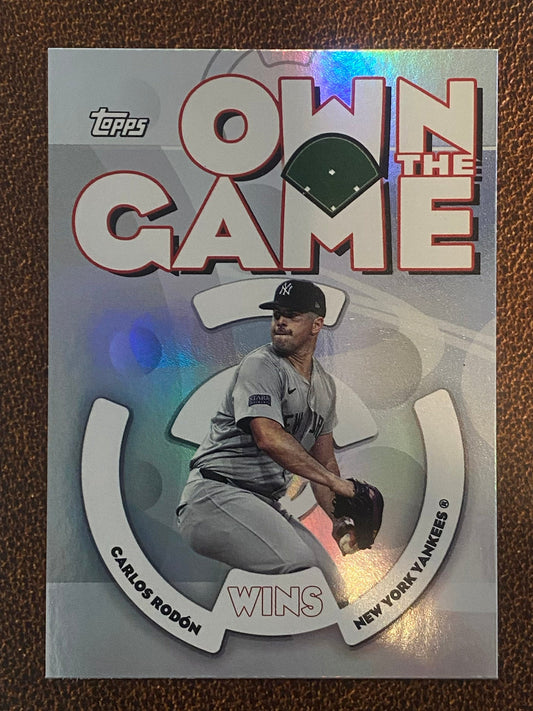Carlos Rodon - 2024 Topps Archives - Own the Game - Yankees