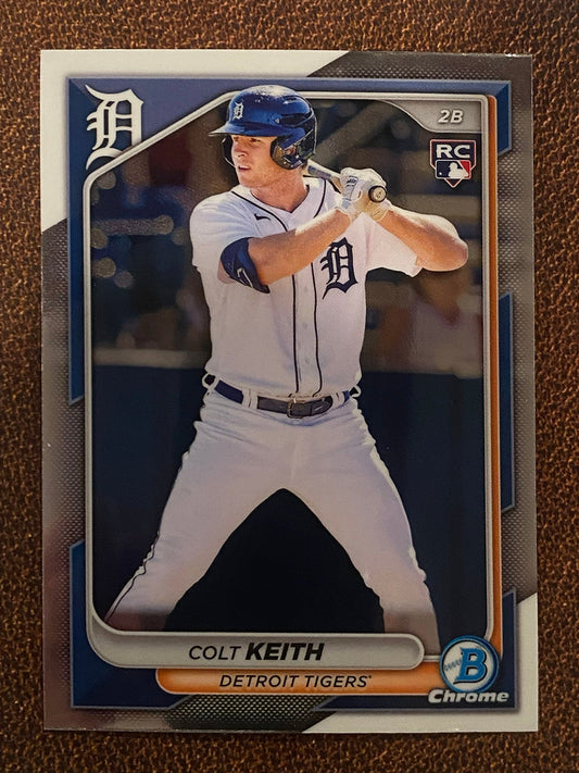 Colt Keith - 2024 Bowman Chrome - Base Rookie - Tigers