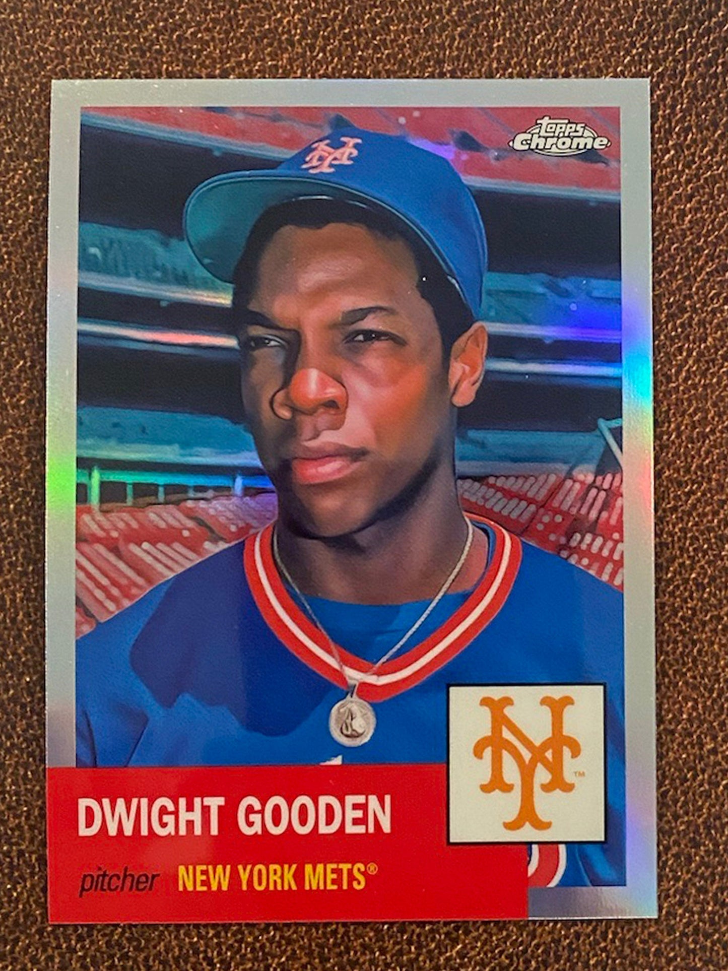 Dwight Gooden - 2022 Topps Chrome Platinum Anniversary - Refractor - Mets