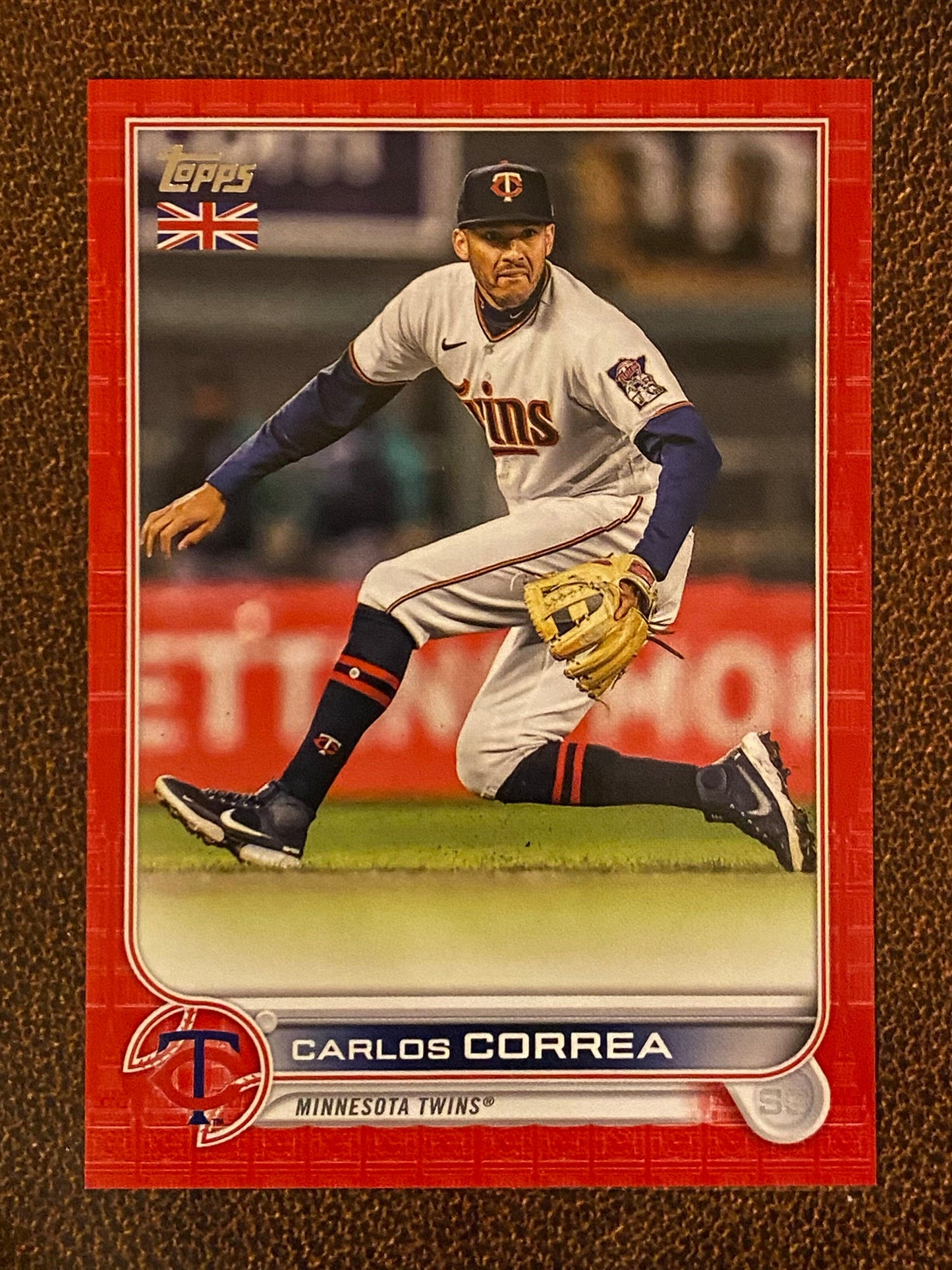 Carlos Correa - 2022 Topps UK - Big Ben Red /99 - Twins